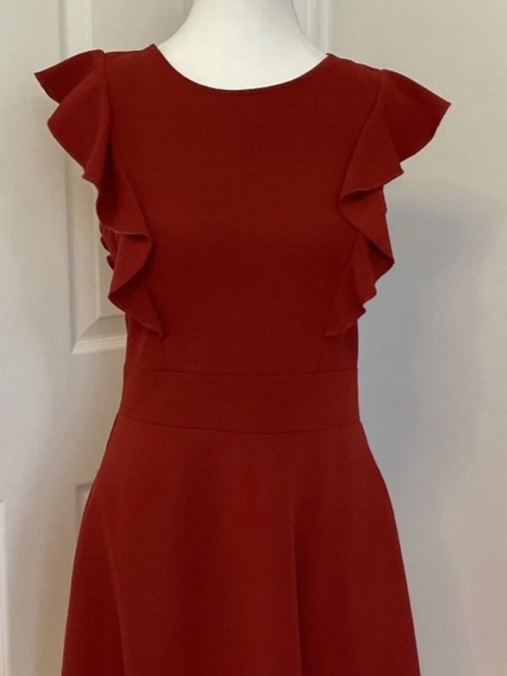 🤩 ihot Women's Ruffle Sleeve Bodycon Cocktail Party Dress - size S - Picture 6 of 6